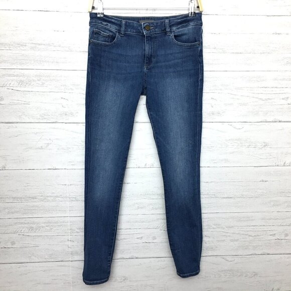 DL1961 Women's Jeans Florence Mid Rise Instasculpt Skinny size 26 length 29" - Picture 1 of 9